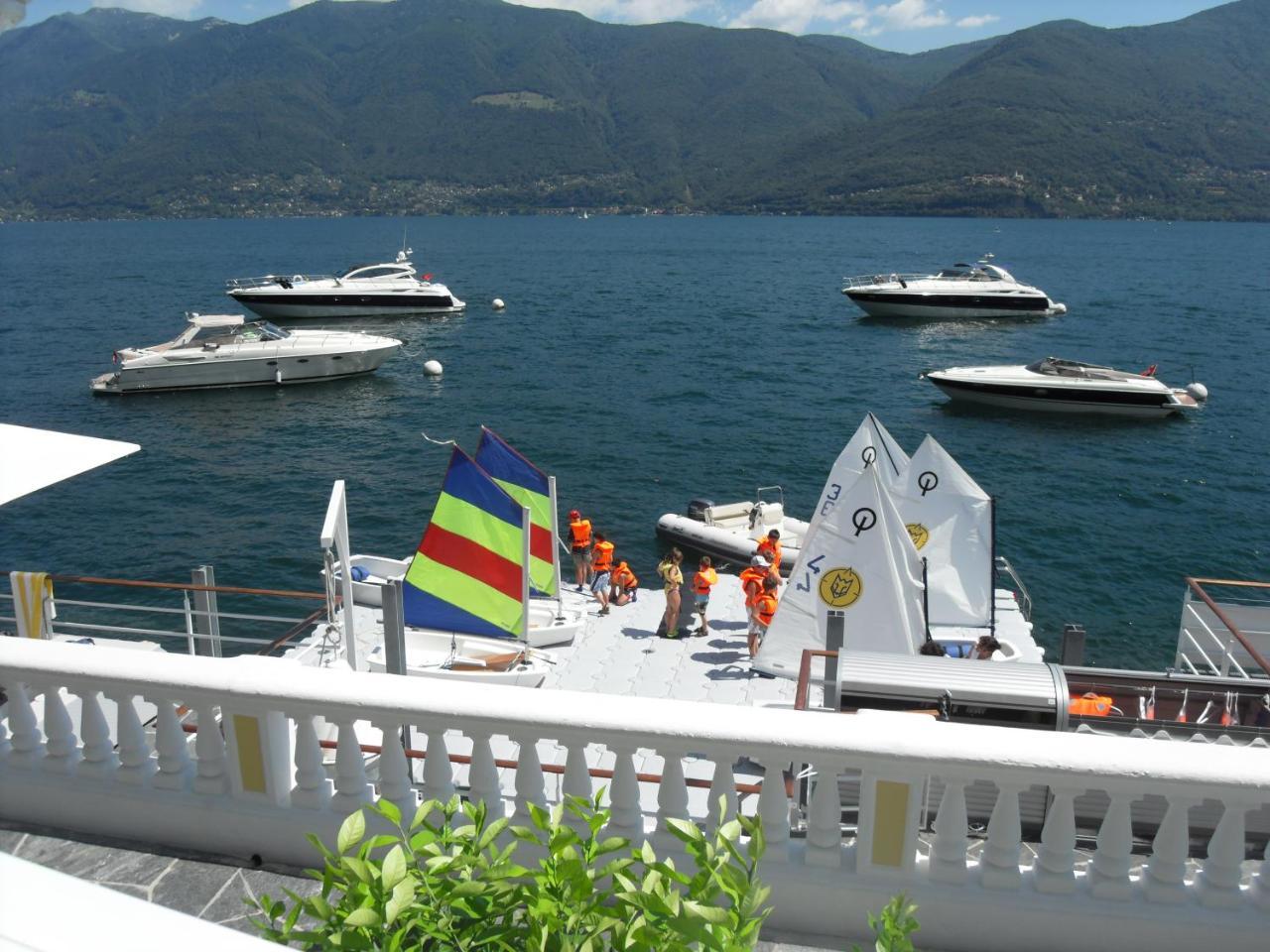 Holiday Hotel Yachtsport Resort Lago Maggiore Бриссаго Екстер'єр фото
